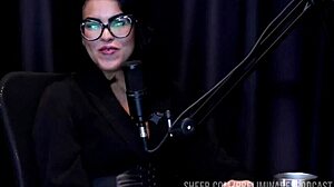 Barbara Sol's best moments in sheer red lingerie with Bia Hot.