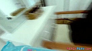 British Newbie Receives Facial In High-Definition Reality Debut