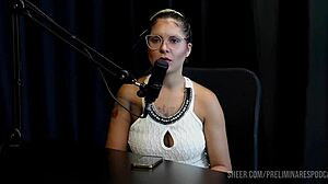 Barbara Sol's best moments in sheer red lingerie with Bia Hot.