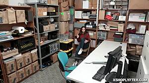 Tattoed teen 18+ receive a doggystyle fuck ramming her pussy from behind