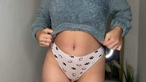 Sexy brazilian girl masturbation my bathroom