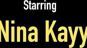 gorgeous nina kayy takes his warm load of cum on her nice big tits