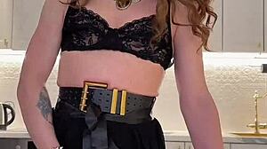 Iskra's Wild Crossdress Cumshot