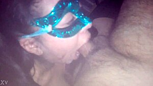 My girlfriend performs oral on her partner