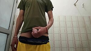 My big cock full of milk is about to get cheesy