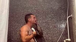 barbie submits to in shower