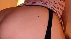 madrastra caliente lets hijastro grope her, they get horny, fuck, and she swallows his cum