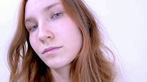 Skinny blonde model fucked at audition