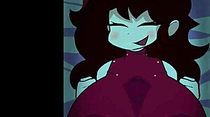 i'm banging my girlfriend hard while she gives me a titty fuck