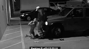 Slut blows security guard to get out of fine. Hidden cam captures the cheating.