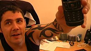 Cate Harrington's Close Blowjob Tittie Fuck and Cum Swallow