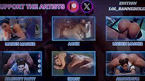 Chun-Li Shows Off Big Ass and Monster Cock