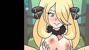 i love playing with cynthias juicy tits and getting a facial all over them