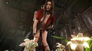 Aerith Gainsborough Ultimate Fap Compilation: Bent Over and Riding