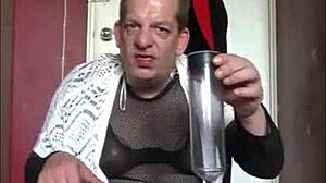 Mark wright the bisexual crossdresser wants to be humiliated on cam while you fuck his ass piss in his mouth and cum down the back of his throat