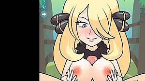 i love playing with cynthias juicy tits and getting a facial all over them