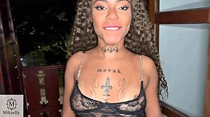 Gringo Arrives in Brazil to Fuck Young Married Brazilian Housewife