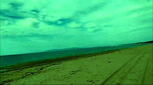 Guy spills milk on crowded nude beach