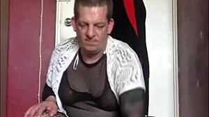 Mark wright the bisexual crossdresser wants to be humiliated on cam while you fuck his ass piss in his mouth and cum down the back of his throat