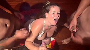 Making A Foursome With My Cuckold Hubby!