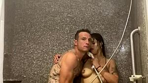 barbie submits to in shower