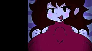 i'm banging my girlfriend hard while she gives me a titty fuck