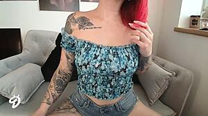 Sexy teen 18+ ass in tight jeans fetish scene