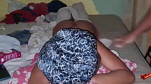 Bully leo ogre intensely eats sister-in-law fiona's ass in a rough, hardcore anal session