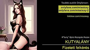 kutyalány indulatos szerepjáték audio