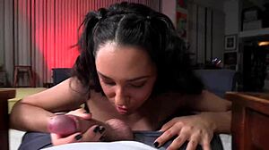 Sexy nanny selena ivy rides fat hard cock