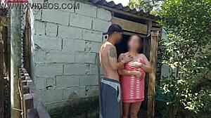 Married woman seeks farm caretaker's help with broken shower