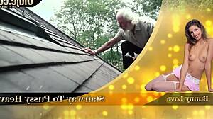 Old man plays sex game with young girl