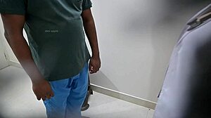 doctor having fun with patient