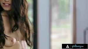 Girlsway milf celeste star dominates with artificial intelligence