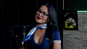 Naughty Interview With Tifany Rocha And Grandpa Moai In Brazil