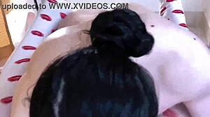 does this cute busty natural college girlfriend come to fuck hard after schoolclass?