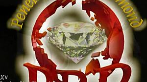 Penelope previews black diamond dildo