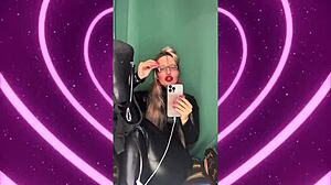 You are not allowed to cum until your eyeliner is flawless - try again