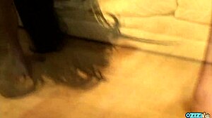 Erotic asian babe deepthroats in spicy stockings to make him cum 😍