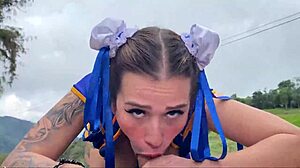 Chun-Li Mamando Verga Y Haciendo Twerk