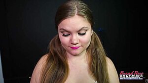 Lauren SUCKS BIG JUICY COCK!