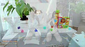 Hardcore Orgy With Pregnant Elisa Santos And Larinha Assfucked.