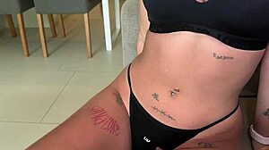 perfect morning with horny babe licking pussy and riding cowgirl