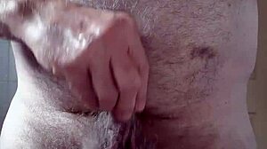 Happy Hairy Big Belly Me Masturbating Of Course