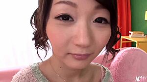 Little Japanese Actress Chinami Kasai Cleans Up After Intimate Encounter