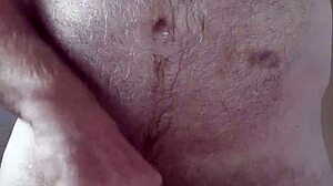 Happy Hairy Big Belly Me Masturbating Of Course