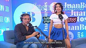 little kinky colombian mayraoficial cums on the sybian machine 😏 - juan bustos podcast