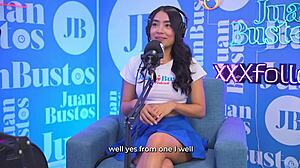 little kinky colombian mayraoficial cums on the sybian machine 😏 - juan bustos podcast