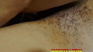 Hot slim babe bangs nonstop on her neighbor's wet dripping pussy