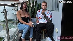 Colombian Milf Silvana Lee Fucks in Her Favorite Poses After Interview with Brian Evansx